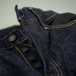 Pure Blue Japan BRK-013-ID 13.5oz Broken Twill Slim Tapered Jeans 62 Pure Blue Japan BRK-013-ID 13.5oz Broken Twill Slim Tapered Jeans