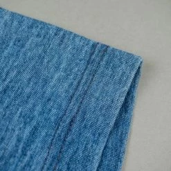 Pure Blue Japan SS5011-SB Indigo Dyed Crewneck T-Shirt (Sunburned)