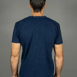 Pure Blue Japan SS5011 Indigo Dyed Crewneck T-Shirt