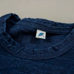 Pure Blue Japan SS5011 Indigo Dyed Crewneck T-Shirt
