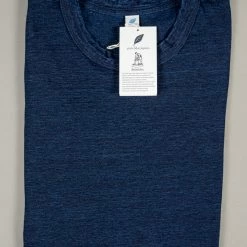 Pure Blue Japan SS5011 Indigo Dyed Crewneck T-Shirt