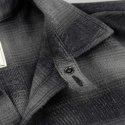 NEW ARRIVALS Rogue Territory BM Shirt Grey Brushed Plaid 35 NEW ARRIVALS Rogue Territory BM Shirt Grey Brushed Plaid