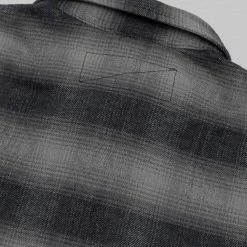 NEW ARRIVALS Rogue Territory BM Shirt Grey Brushed Plaid 39 NEW ARRIVALS Rogue Territory BM Shirt Grey Brushed Plaid