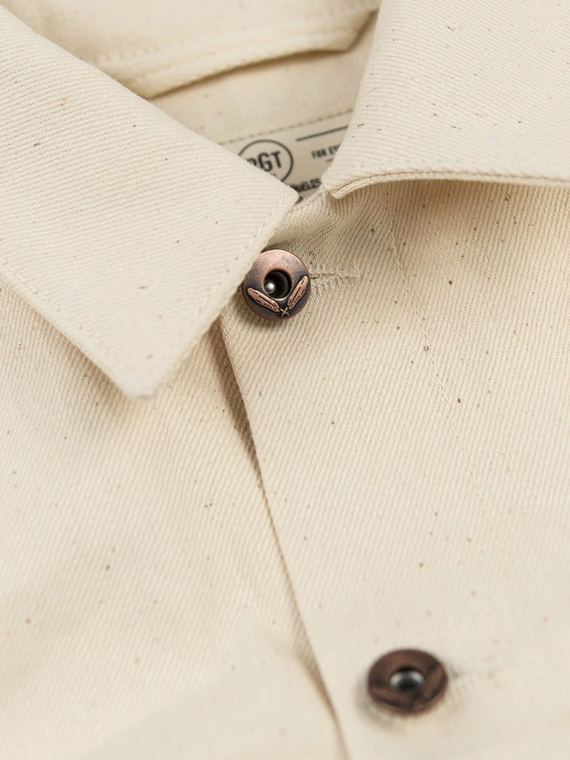 NEW ARRIVALS Rogue Territory 14oz Cruiser Jacket Ecru Selvedge 17 NEW ARRIVALS Rogue Territory 14oz Cruiser Jacket Ecru Selvedge