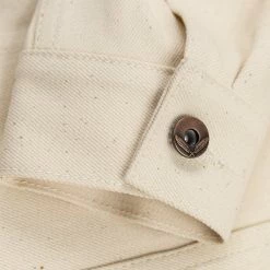 NEW ARRIVALS Rogue Territory 14oz Cruiser Jacket Ecru Selvedge 32 NEW ARRIVALS Rogue Territory 14oz Cruiser Jacket Ecru Selvedge