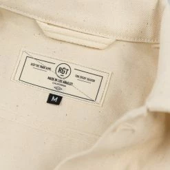 NEW ARRIVALS Rogue Territory 14oz Cruiser Jacket Ecru Selvedge 37 NEW ARRIVALS Rogue Territory 14oz Cruiser Jacket Ecru Selvedge