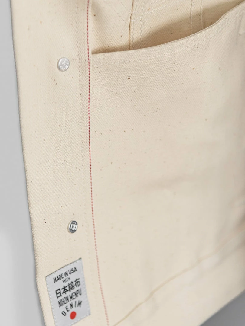 NEW ARRIVALS Rogue Territory 14oz Cruiser Jacket Ecru Selvedge 9 NEW ARRIVALS Rogue Territory 14oz Cruiser Jacket Ecru Selvedge