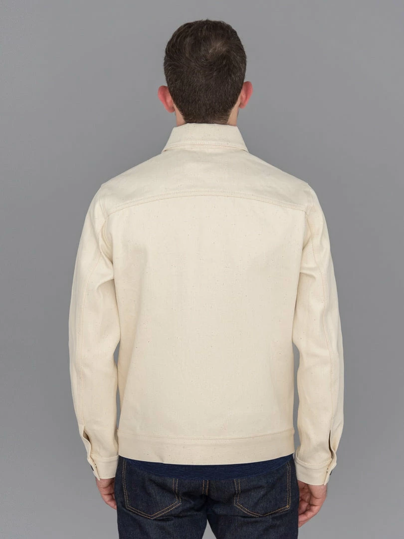 NEW ARRIVALS Rogue Territory 14oz Cruiser Jacket Ecru Selvedge 4 NEW ARRIVALS Rogue Territory 14oz Cruiser Jacket Ecru Selvedge