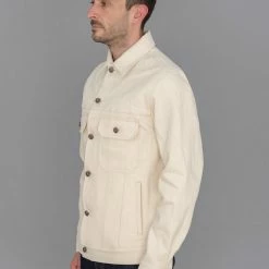 NEW ARRIVALS Rogue Territory 14oz Cruiser Jacket Ecru Selvedge 23 NEW ARRIVALS Rogue Territory 14oz Cruiser Jacket Ecru Selvedge