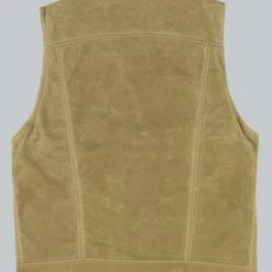 Rogue Territory Waxed Canvas Supply Vest Tan NEW ARRIVALS
