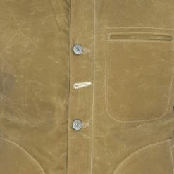 Rogue Territory Waxed Canvas Supply Vest Tan NEW ARRIVALS