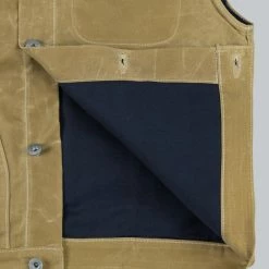 Rogue Territory Waxed Canvas Supply Vest Tan NEW ARRIVALS