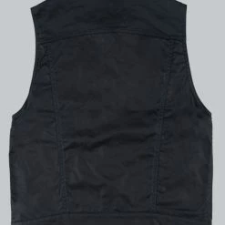 NEW ARRIVALS Rogue Territory Waxed Canvas Supply Vest Black