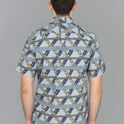 Rogue Territory Maker Shirt Grey Lattice