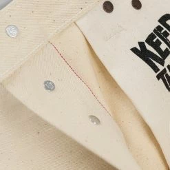 NEW ARRIVALS Rogue Territory 14oz Silveridge Ecru Slim Straight Jeans