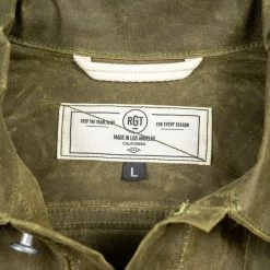 Rogue Territory Waxed Canvas Supply Jacket Hunter Green Ridgeline