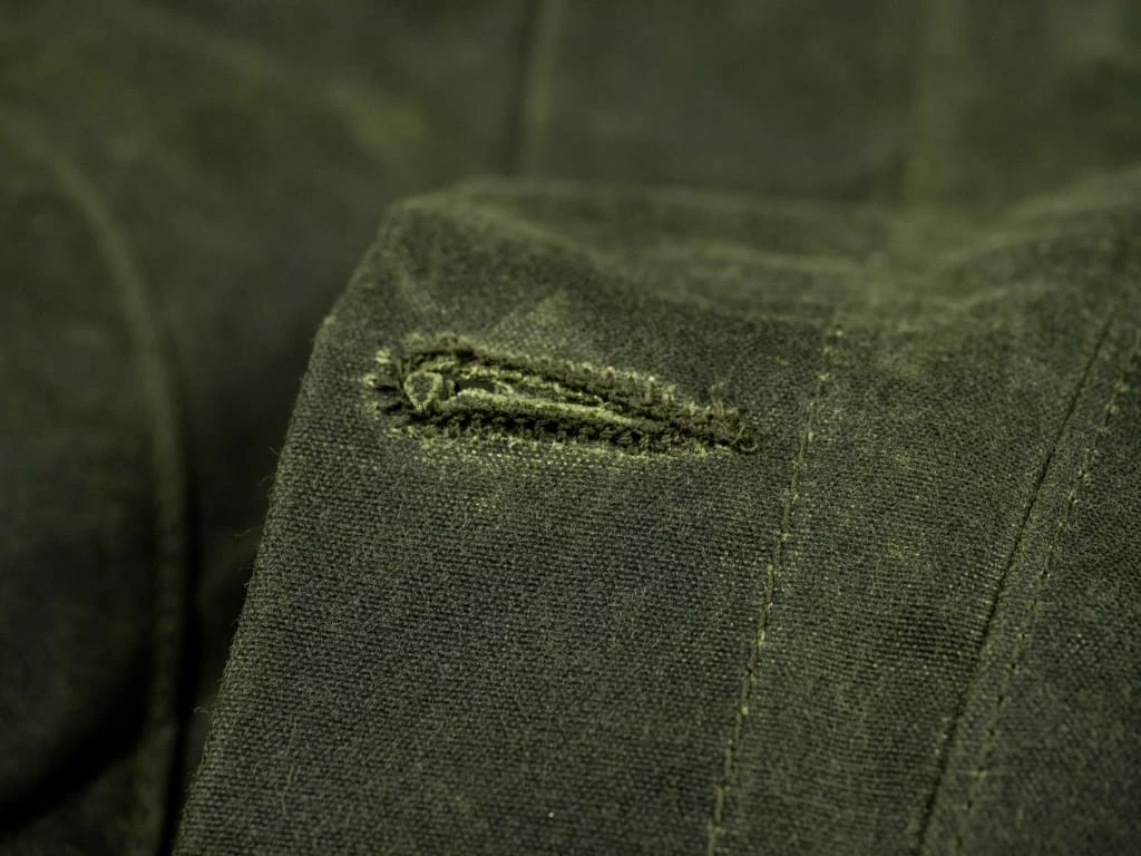 Rogue Territory Waxed Canvas Supply Jacket Olive Ridgeline 33 Rogue Territory Waxed Canvas Supply Jacket Olive Ridgeline