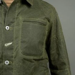 Rogue Territory Waxed Canvas Supply Jacket Olive Ridgeline 38 Rogue Territory Waxed Canvas Supply Jacket Olive Ridgeline
