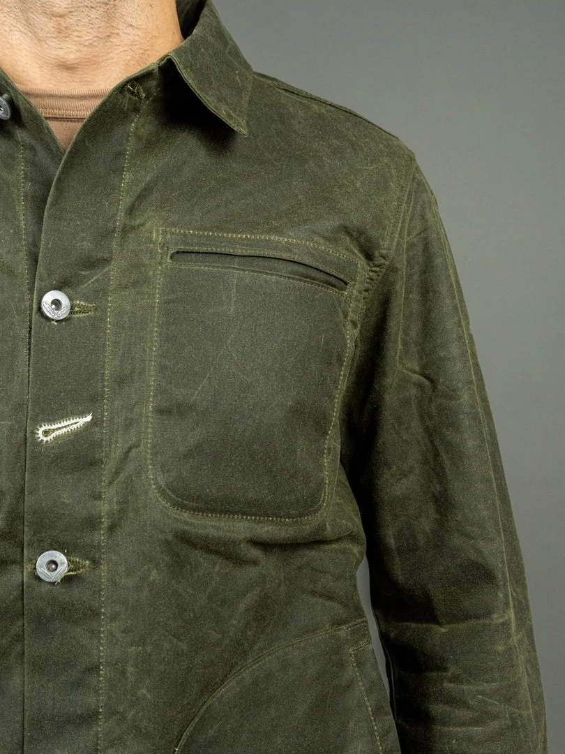 Rogue Territory Waxed Canvas Supply Jacket Olive Ridgeline 7 Rogue Territory Waxed Canvas Supply Jacket Olive Ridgeline