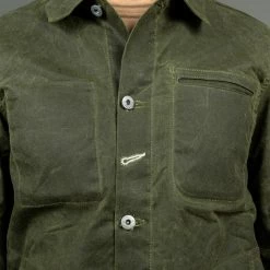 Rogue Territory Waxed Canvas Supply Jacket Olive Ridgeline 37 Rogue Territory Waxed Canvas Supply Jacket Olive Ridgeline