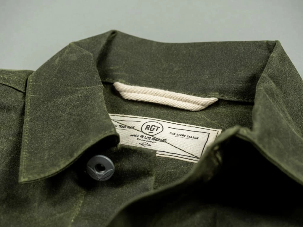 Rogue Territory Waxed Canvas Supply Jacket Olive Ridgeline 30 Rogue Territory Waxed Canvas Supply Jacket Olive Ridgeline