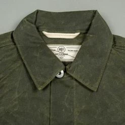 Rogue Territory Waxed Canvas Supply Jacket Olive Ridgeline 44 Rogue Territory Waxed Canvas Supply Jacket Olive Ridgeline