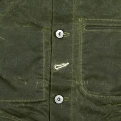 Rogue Territory Waxed Canvas Supply Jacket Olive Ridgeline 46 Rogue Territory Waxed Canvas Supply Jacket Olive Ridgeline