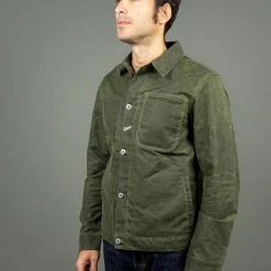 Rogue Territory Waxed Canvas Supply Jacket Olive Ridgeline 36 Rogue Territory Waxed Canvas Supply Jacket Olive Ridgeline