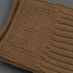 ROTOTO Organic Cotton Daily 3 Pack Ribbed Crew Socks Ecru/Brown 24 ROTOTO Organic Cotton Daily 3 Pack Ribbed Crew Socks Ecru/Brown