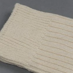 ROTOTO Organic Cotton Daily 3 Pack Ribbed Crew Socks Ecru/Brown 26 ROTOTO Organic Cotton Daily 3 Pack Ribbed Crew Socks Ecru/Brown