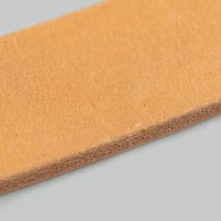 Samurai Jeans W001 Heavy Weight Curved Belt Natural NEW ARRIVALS