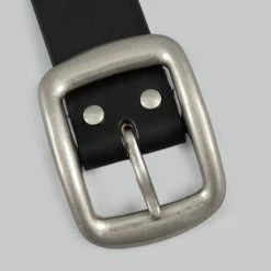 Samurai Jeans W001 Heavy Weight Curved Belt Black