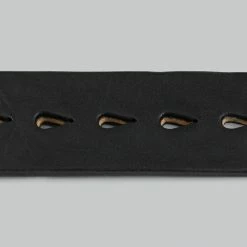 Samurai Jeans W001 Heavy Weight Curved Belt Black