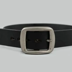 Samurai Jeans W001 Heavy Weight Curved Belt Black