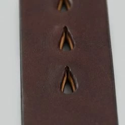 Samurai Jeans W001 Heavy Weight Curved Belt Brown