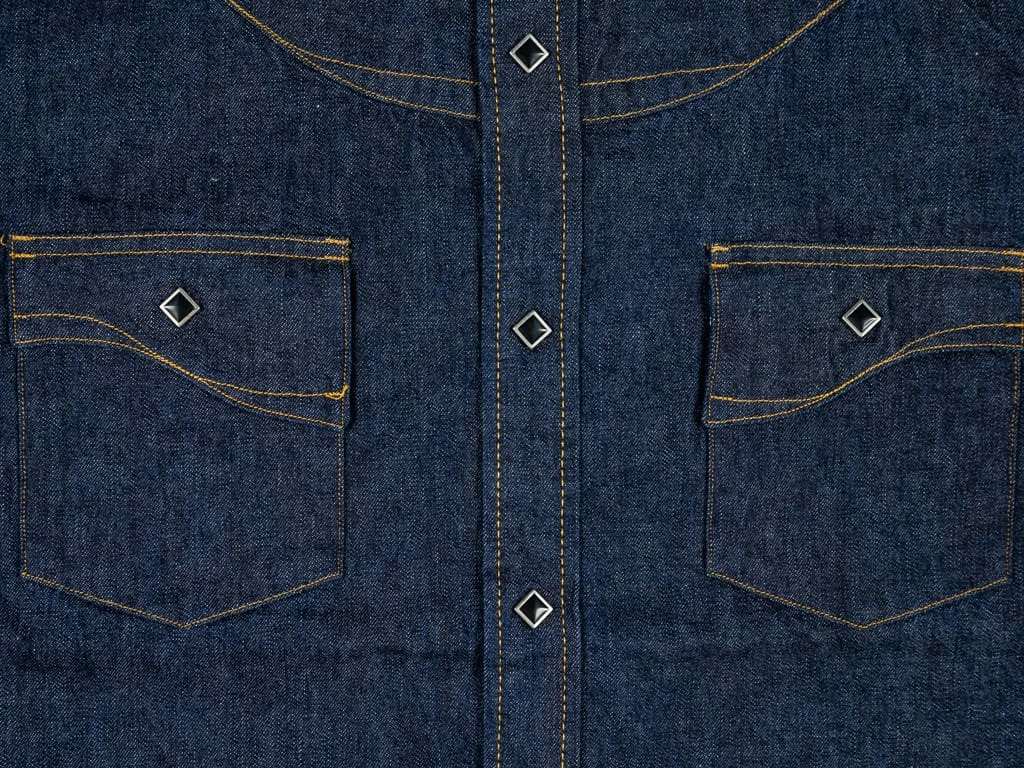 Samurai Jeans 10oz "Hisho SWD-L02-OVS" Selvedge Western Denim Shirt 12 Samurai Jeans 10oz "Hisho SWD-L02-OVS" Selvedge Western Denim Shirt