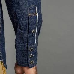 Samurai Jeans 10oz "Hisho SWD-L02-OVS" Selvedge Western Denim Shirt 36 Samurai Jeans 10oz