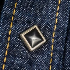 Samurai Jeans 10oz "Hisho SWD-L02-OVS" Selvedge Western Denim Shirt 44 Samurai Jeans 10oz