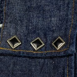 Samurai Jeans 10oz "Hisho SWD-L02-OVS" Selvedge Western Denim Shirt 53 Samurai Jeans 10oz