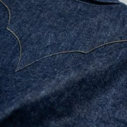 Samurai Jeans 10oz "Hisho SWD-L02-OVS" Selvedge Western Denim Shirt 47 Samurai Jeans 10oz