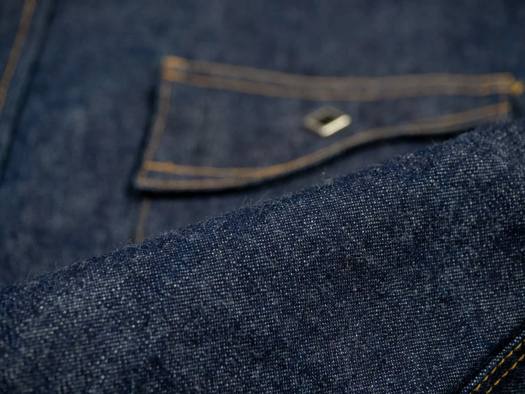 Samurai Jeans 10oz "Hisho SWD-L02-OVS" Selvedge Western Denim Shirt 27 Samurai Jeans 10oz "Hisho SWD-L02-OVS" Selvedge Western Denim Shirt