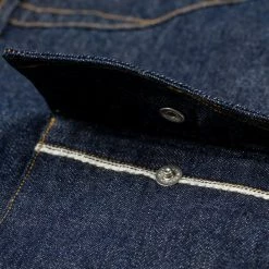 Samurai Jeans 10oz "Hisho SWD-L02-OVS" Selvedge Western Denim Shirt 58 Samurai Jeans 10oz