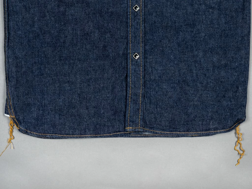 Samurai Jeans 10oz "Hisho SWD-L02-OVS" Selvedge Western Denim Shirt 17 Samurai Jeans 10oz "Hisho SWD-L02-OVS" Selvedge Western Denim Shirt