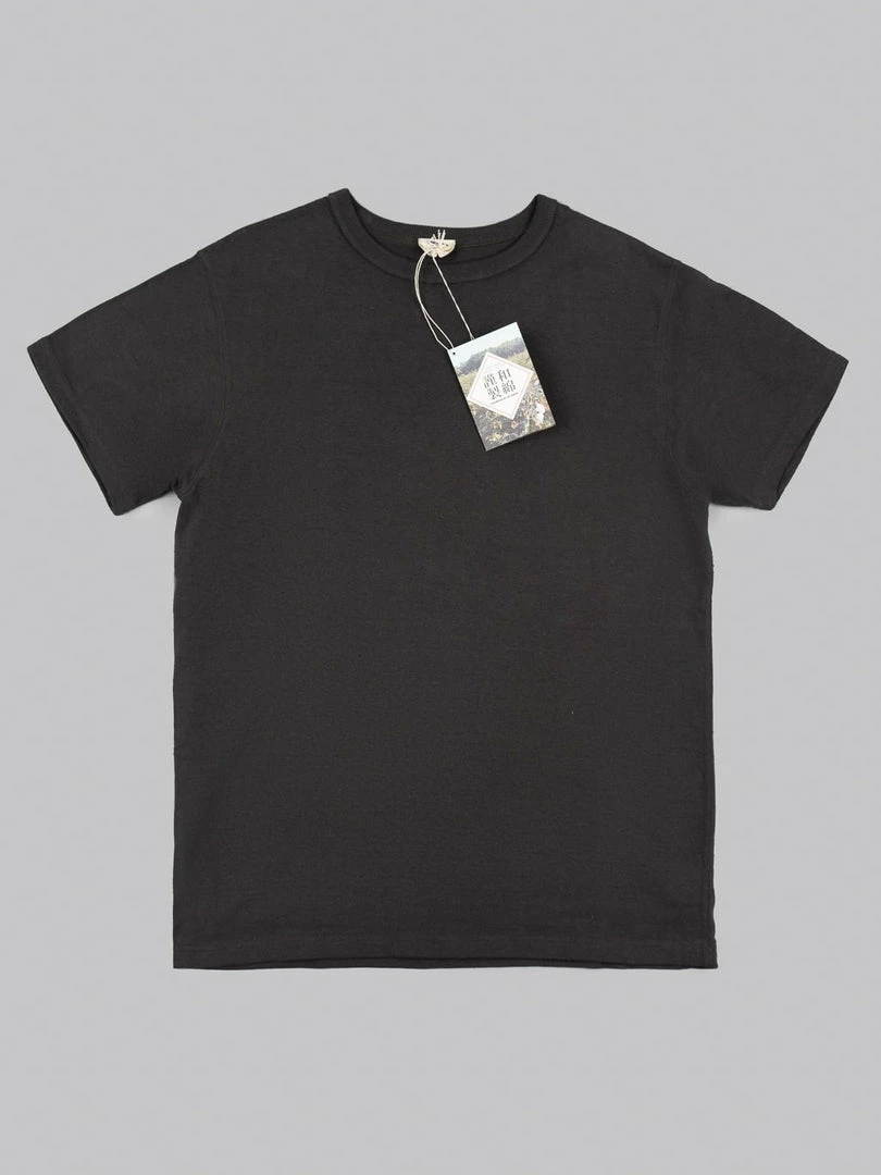 NEW ARRIVALS Samurai Jeans SJST-SC01 Japanese Cotton Crew T-Shirt Kuromane 9 NEW ARRIVALS Samurai Jeans SJST-SC01 Japanese Cotton Crew T-Shirt Kuromane