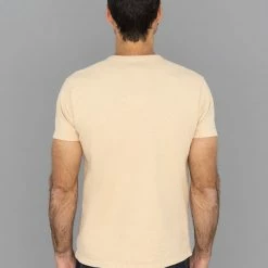 NEW ARRIVALS Samurai Jeans SJST-SC02 Japanese Cotton Henley T-Shirt Kuri