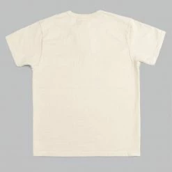 Samurai Jeans SJST-SC02 Japanese Cotton Henley T-Shirt Natural 24 Samurai Jeans SJST-SC02 Japanese Cotton Henley T-Shirt Natural