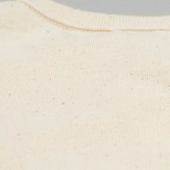 Samurai Jeans SJST-SC01 Japanese Cotton Crew T-Shirt Natural