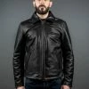 Shangri-La Heritage "Varenne" Black Leather Jacket
