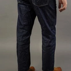 Spellbound Hard Twist Denim Straight Tapered Jeans