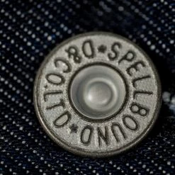 Spellbound Hard Twist Denim Straight Tapered Jeans